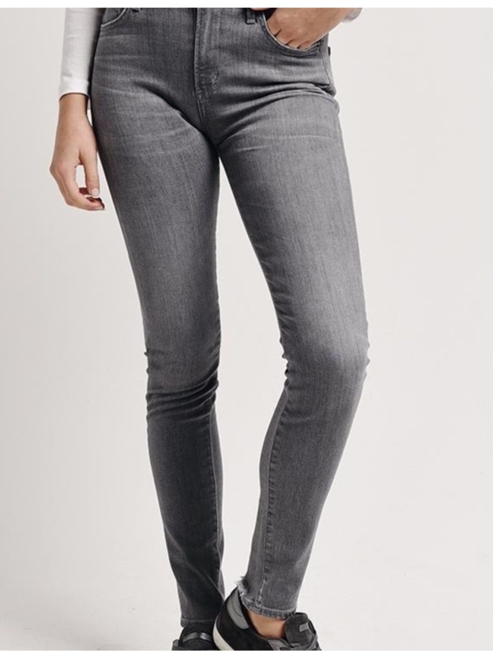 Citizens Of Humanity Grey Skinny Jeans